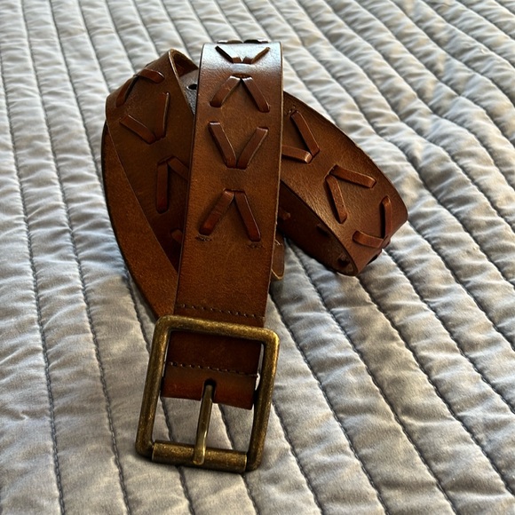 Lucky Brand Leather Belt (38) - Picture 3 of 7